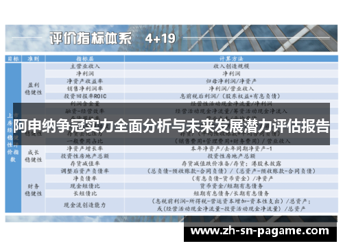 阿申纳争冠实力全面分析与未来发展潜力评估报告